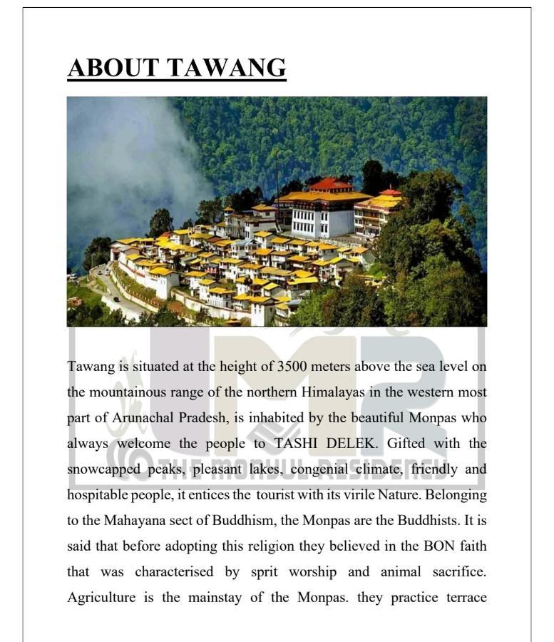The Monyul Residency Hotel Tawang Bagian luar foto