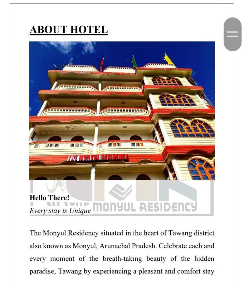 The Monyul Residency Hotel Tawang Bagian luar foto